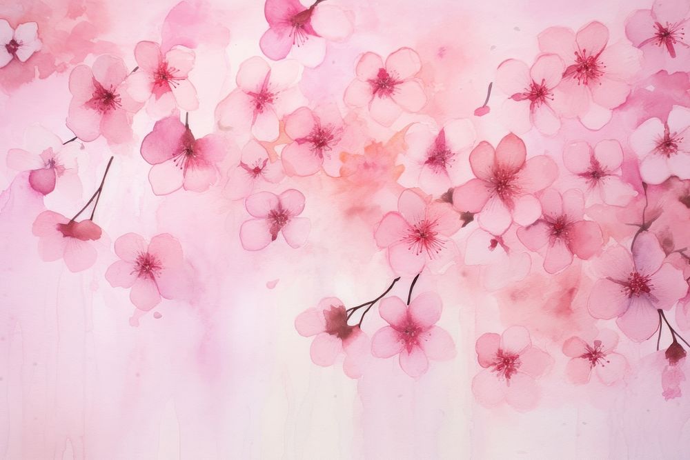 Background pink flowers backgrounds blossom petal.