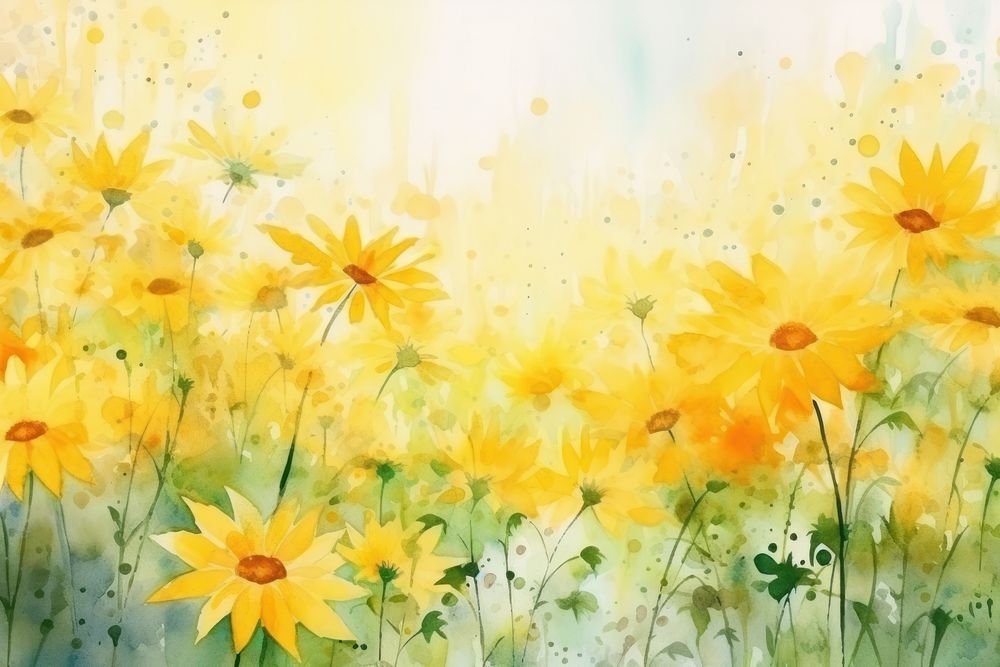 Background sunflowre garden backgrounds outdoors painting.