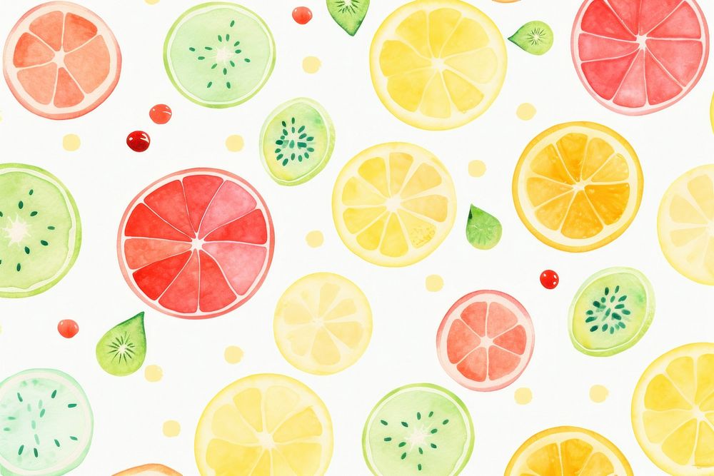 Fruits pattern background backgrounds grapefruit lemon.