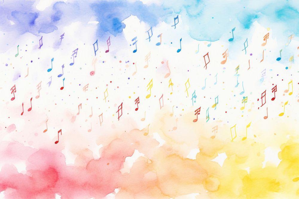 Musical note pattern background paper backgrounds painting.