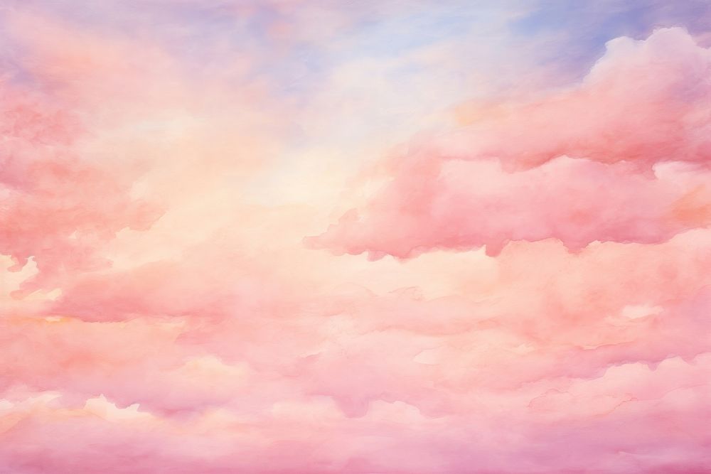 Plain sunset sky background backgrounds painting outdoors.