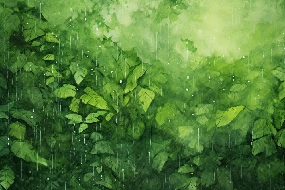 Plain rain forest background backgrounds outdoors nature.