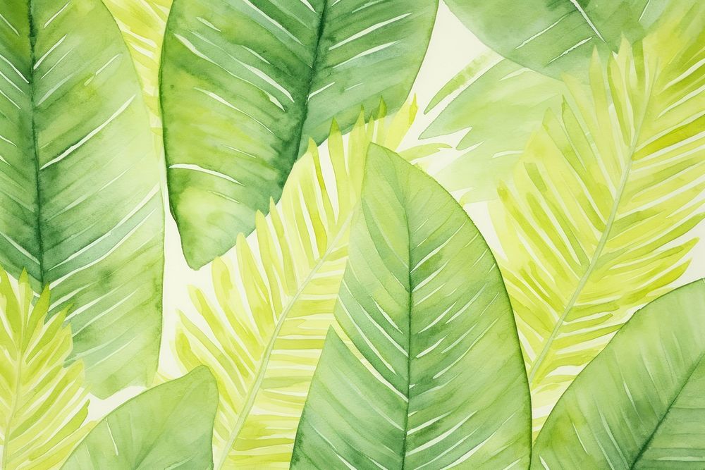 Plain tropical leaves background backgrounds nature plant.