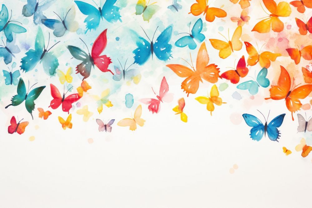 Butterflies backgrounds pattern creativity.