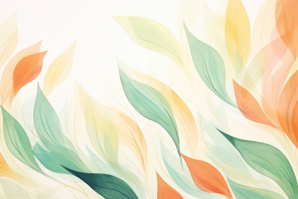 Botanical backgrounds abstract painting.