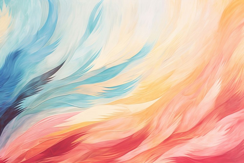 Feather backgrounds abstract painting.