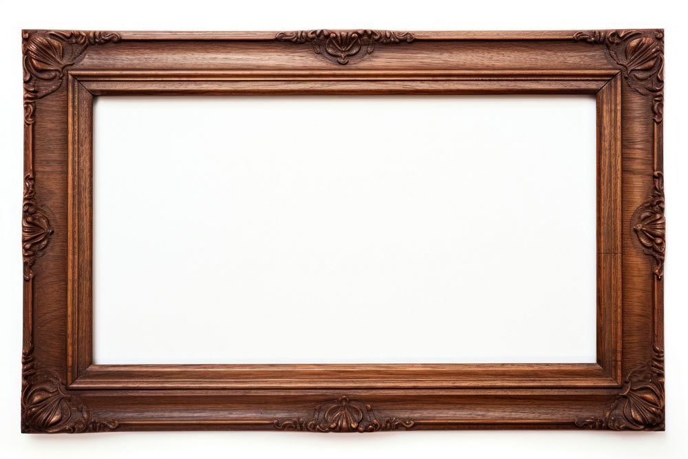 Art deco wood frame backgrounds rectangle white background.