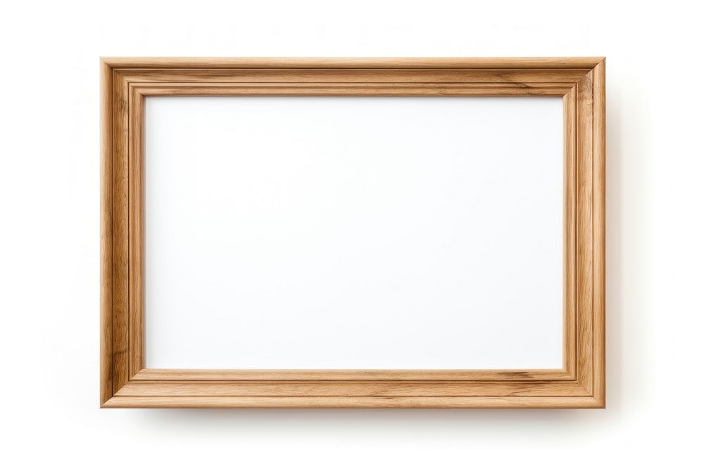Oak wood frame backgrounds rectangle white background.