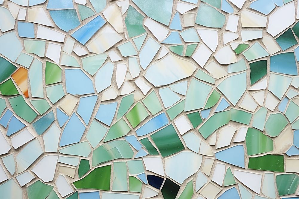 Mosaic tiles of home architecture backgrounds shape.