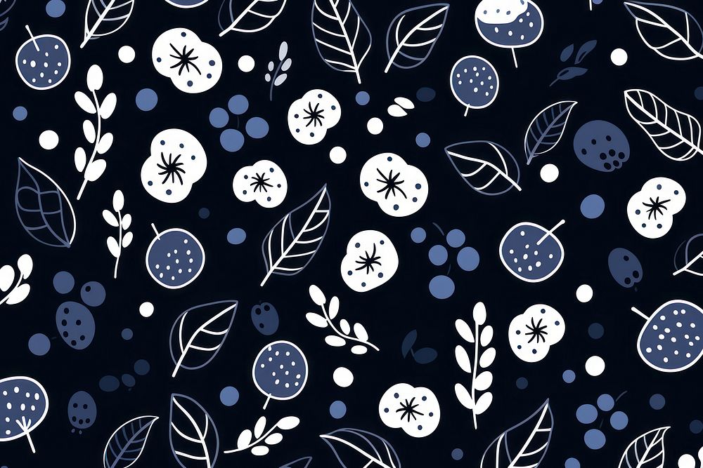 Blueberry backgrounds pattern blackboard.