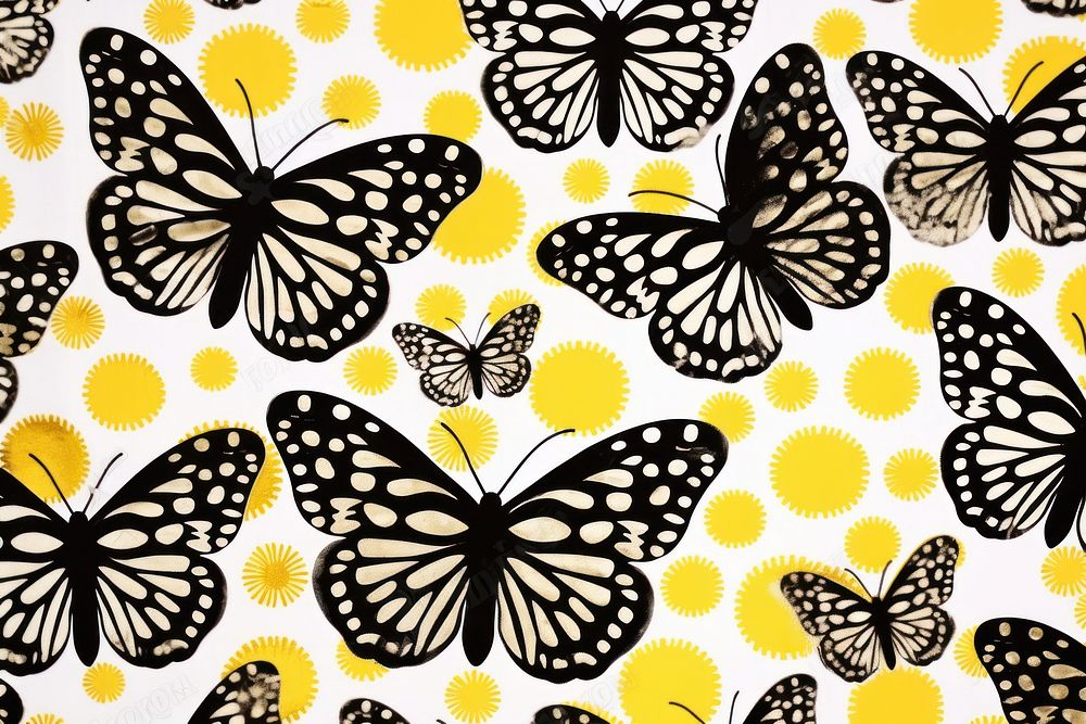 Butterfly pattern background backgrounds animal insect.