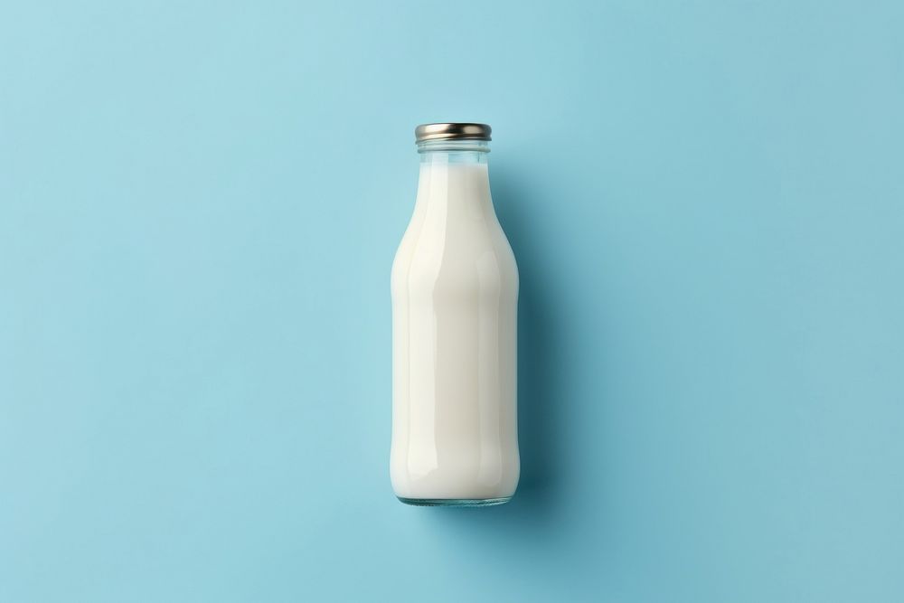 Milk bottle dairy refreshment container.