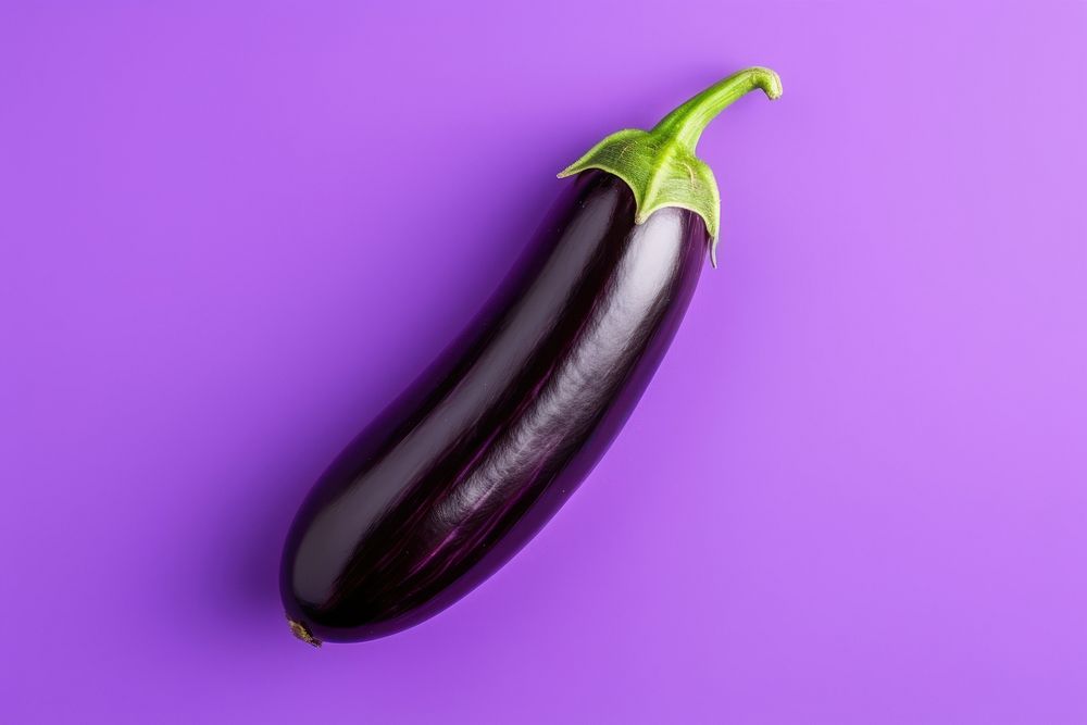 Eggplant vegetable purple food.