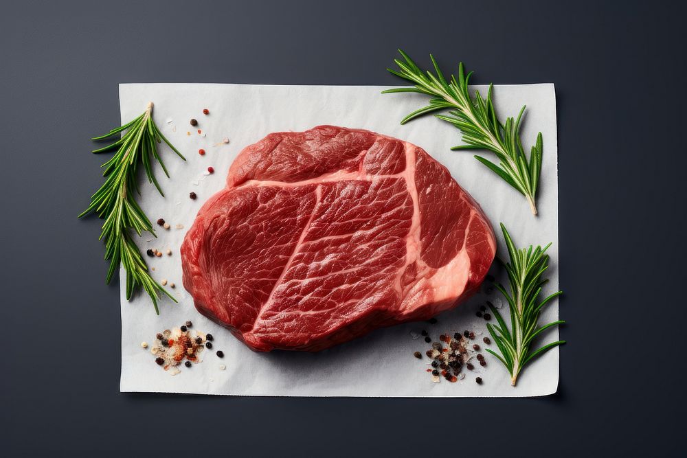 Steak beef meat food.