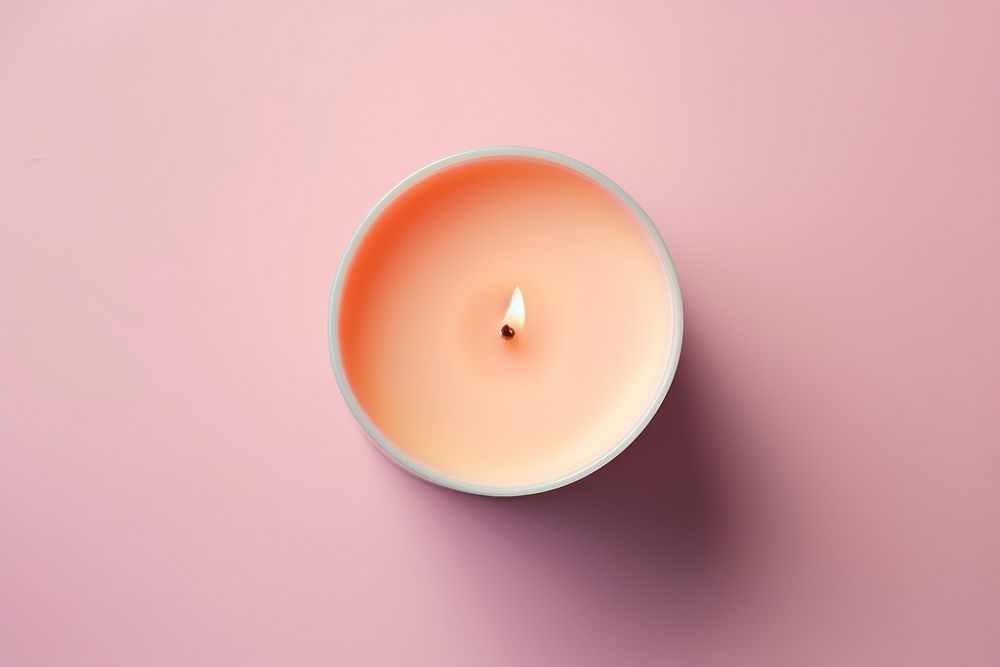 Scented Candle candle fire lighting.