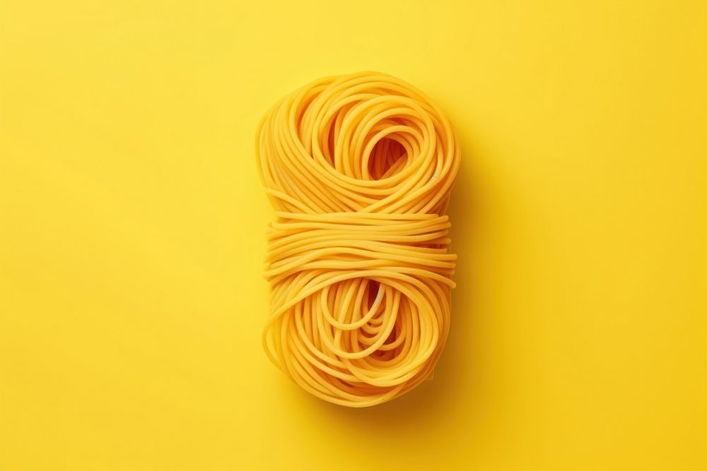Spaghetti yellow pasta food.