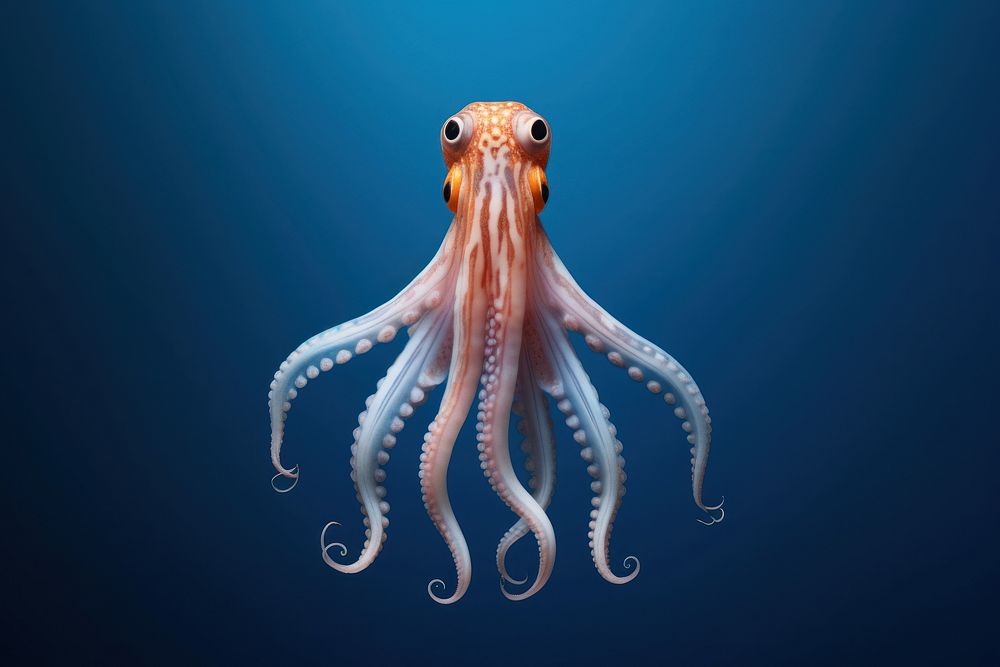 Splendid squid octopus animal invertebrate.