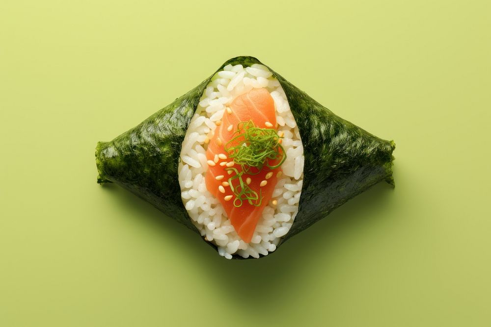 Temaki sushi food rice.