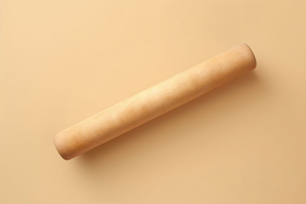 Wooden rolling pin simplicity baguette baseball.