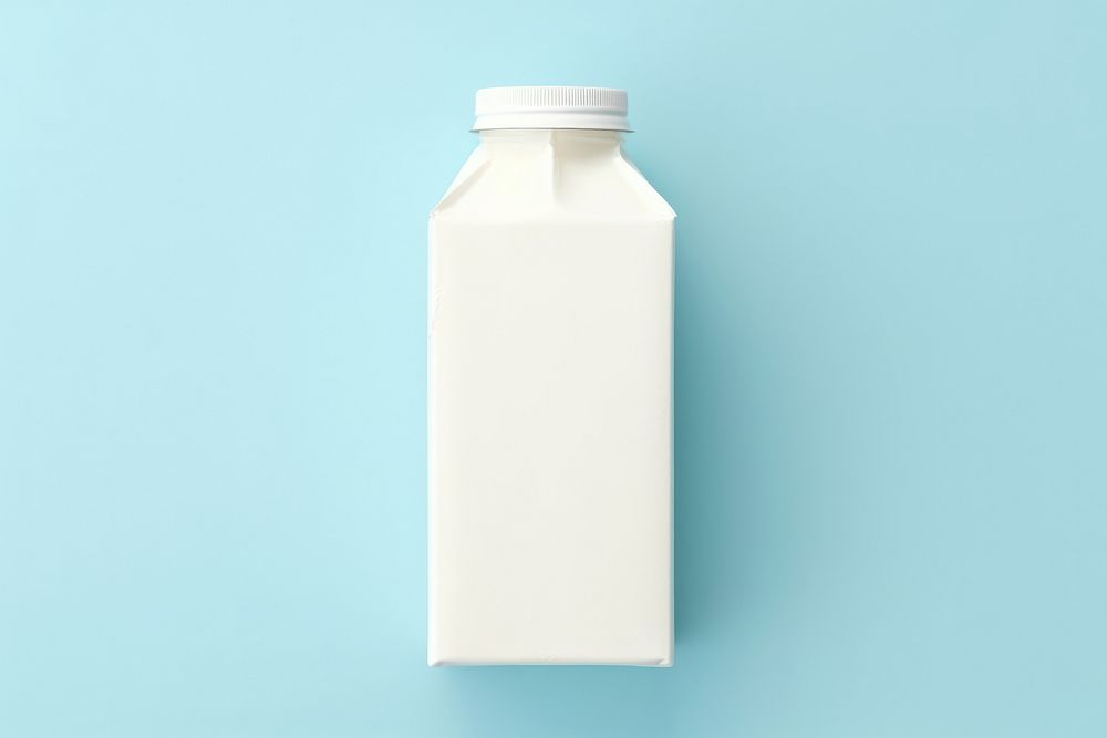 Milk box bottle dairy refreshment.