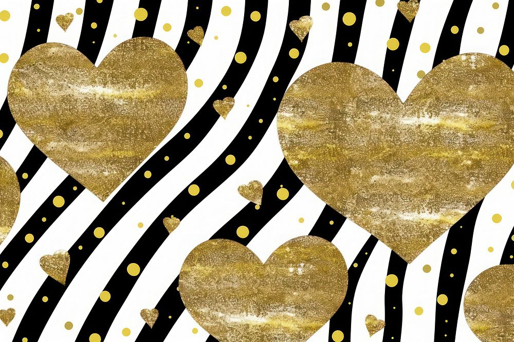 Heart pattern background backgrounds abstract gold.
