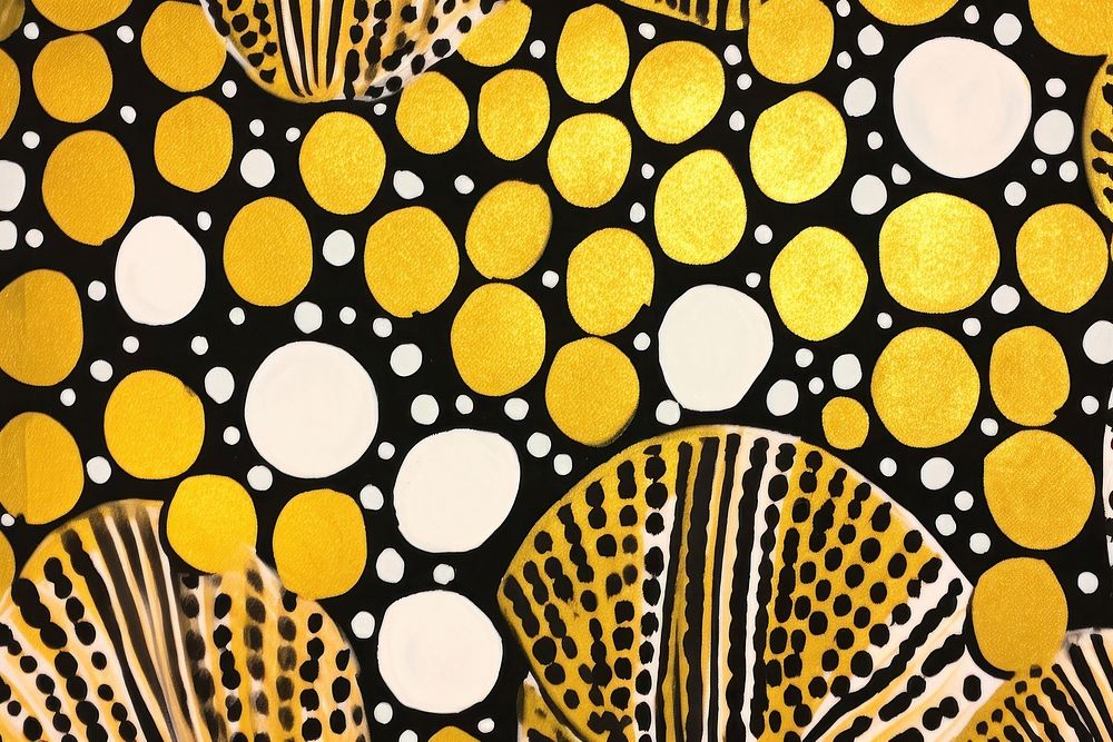 Leaf dot pattern background backgrounds art repetition.