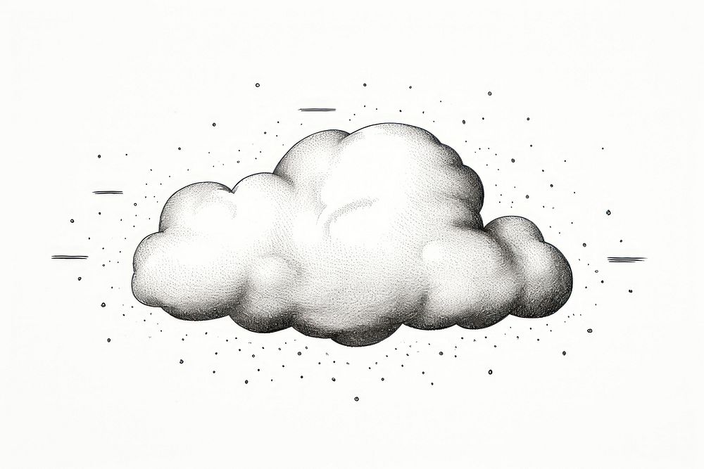 Cloud drawing backgrounds sketch.