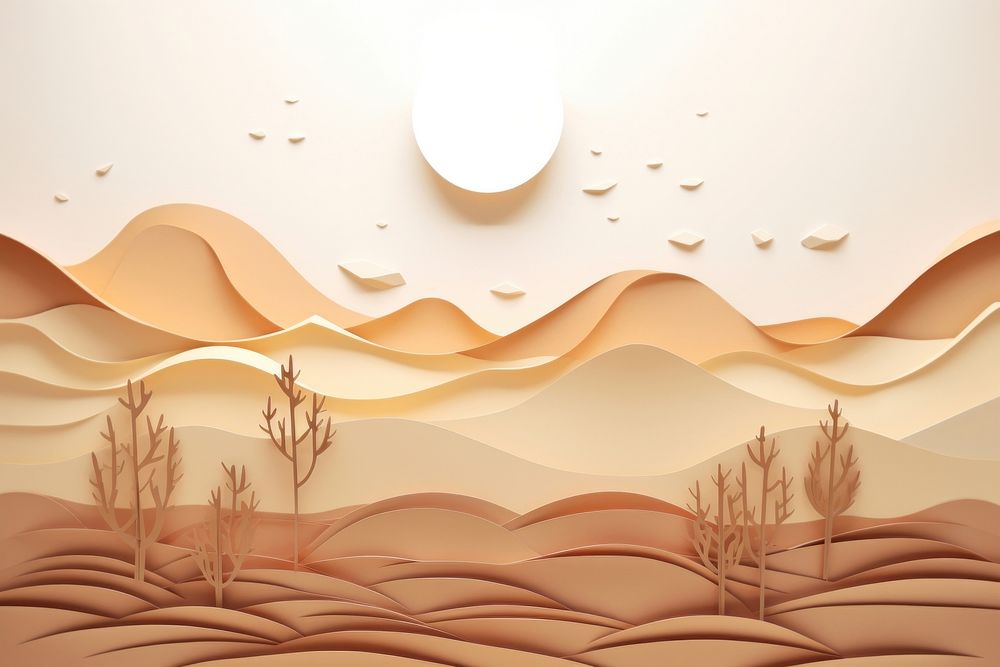 Desert backgrounds nature art.