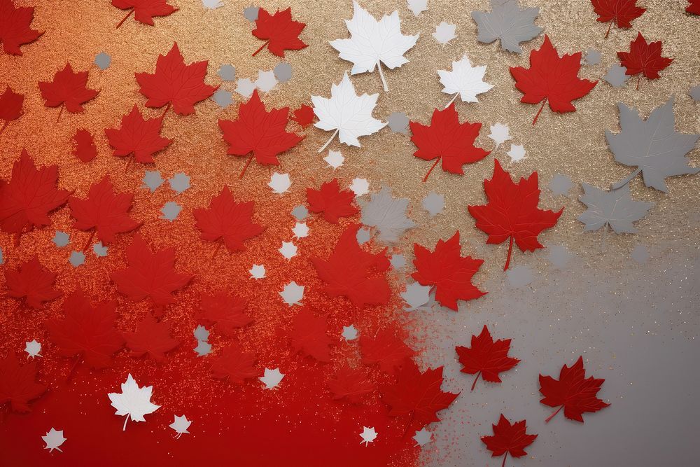 Maple leaves icon shape backgrounds | Premium Photo - rawpixel