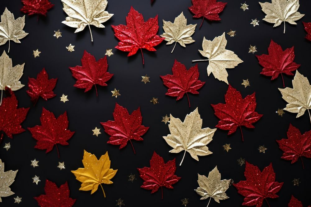 Maple leaves icon shape backgrounds wallpaper plant.