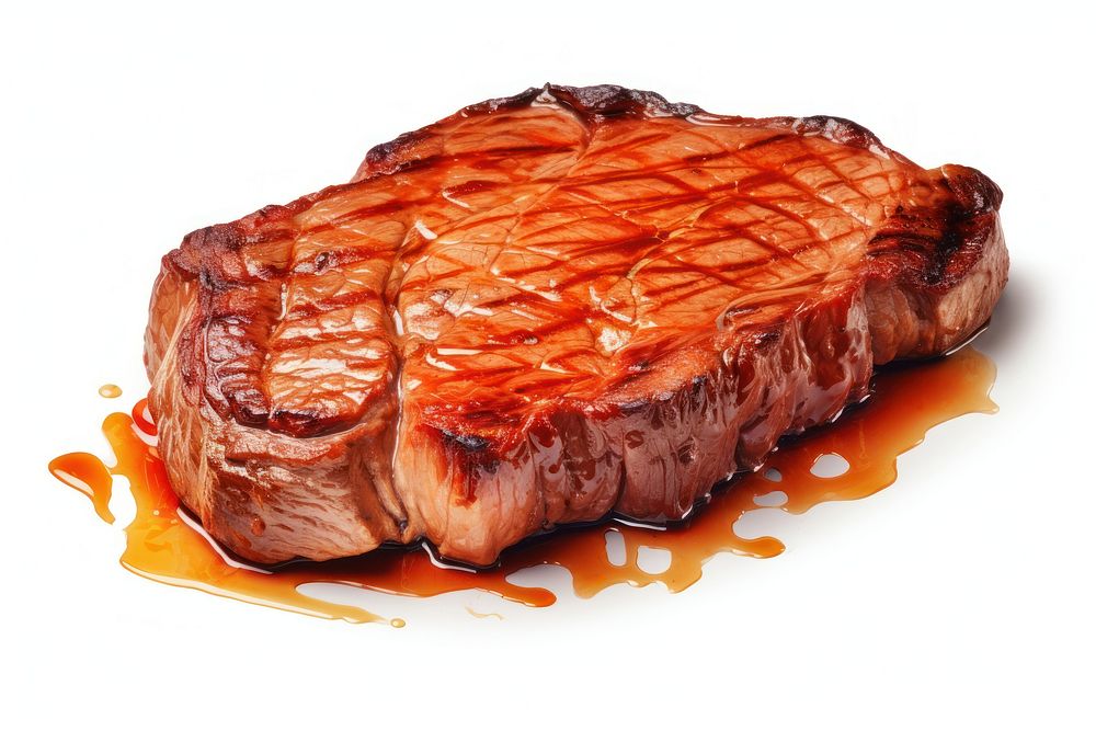 Steak meat food beef.