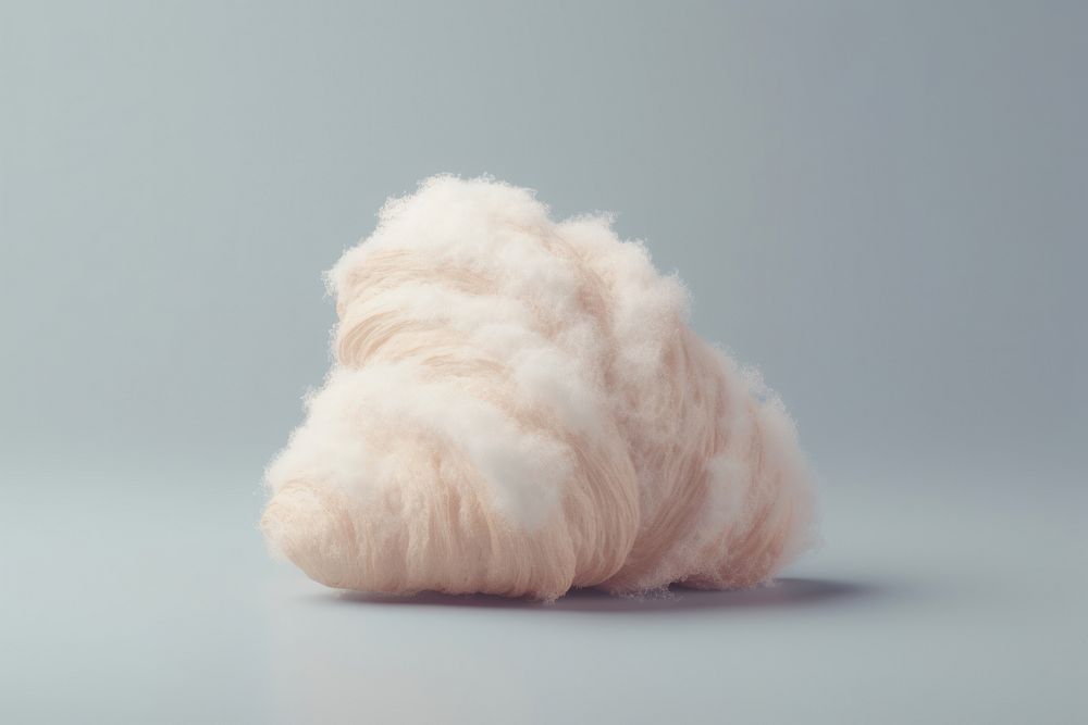 Croissant wool softness textile.