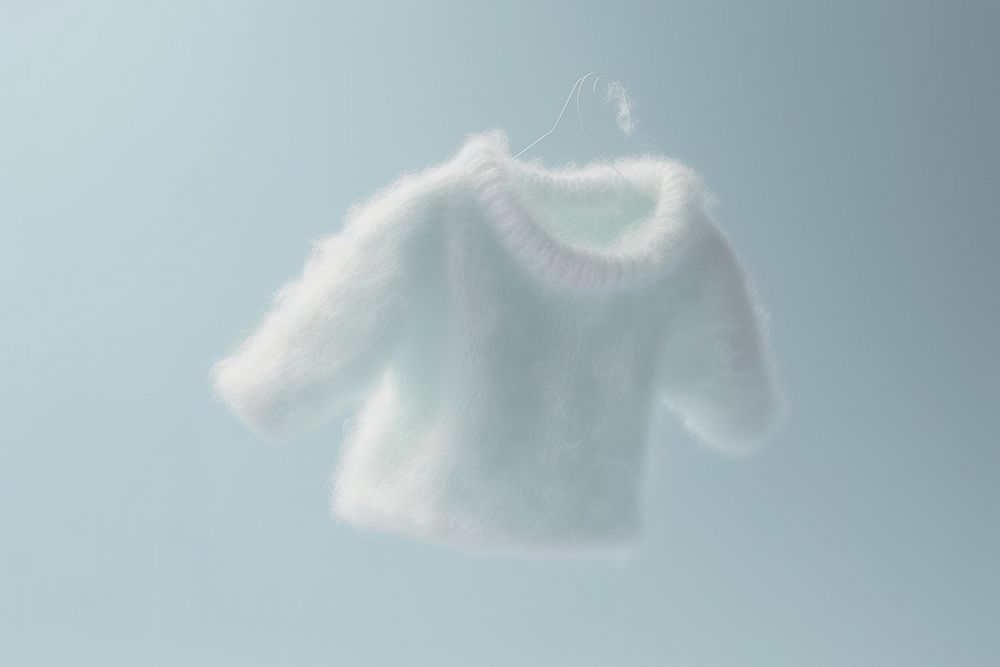 Sweater wool outerwear softness.