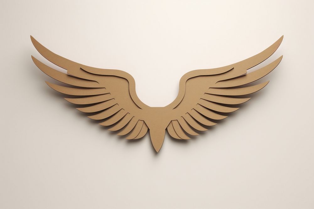 2D angle wing symbol logo accessories creativity.