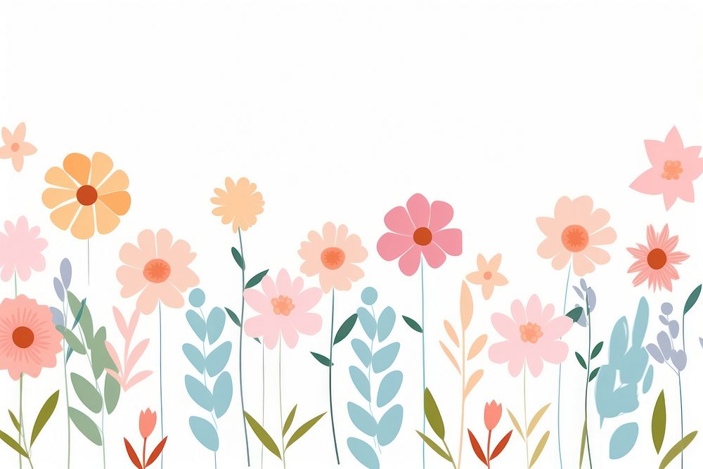 Daisies backgrounds pattern flower.