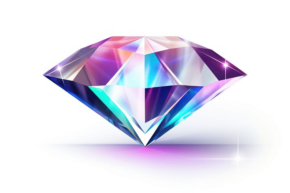 Diamond abstract gemstone jewelry.