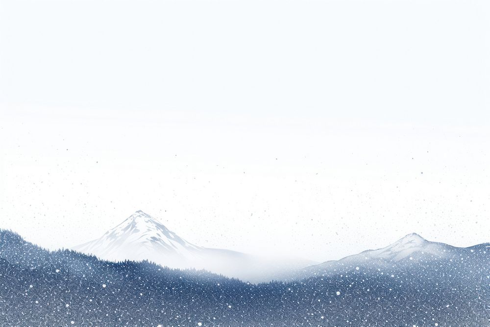 Mountain winter backgrounds landscape.