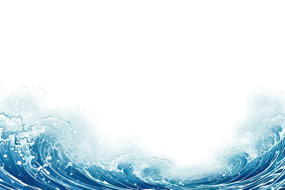 Ocean backgrounds wave blue.