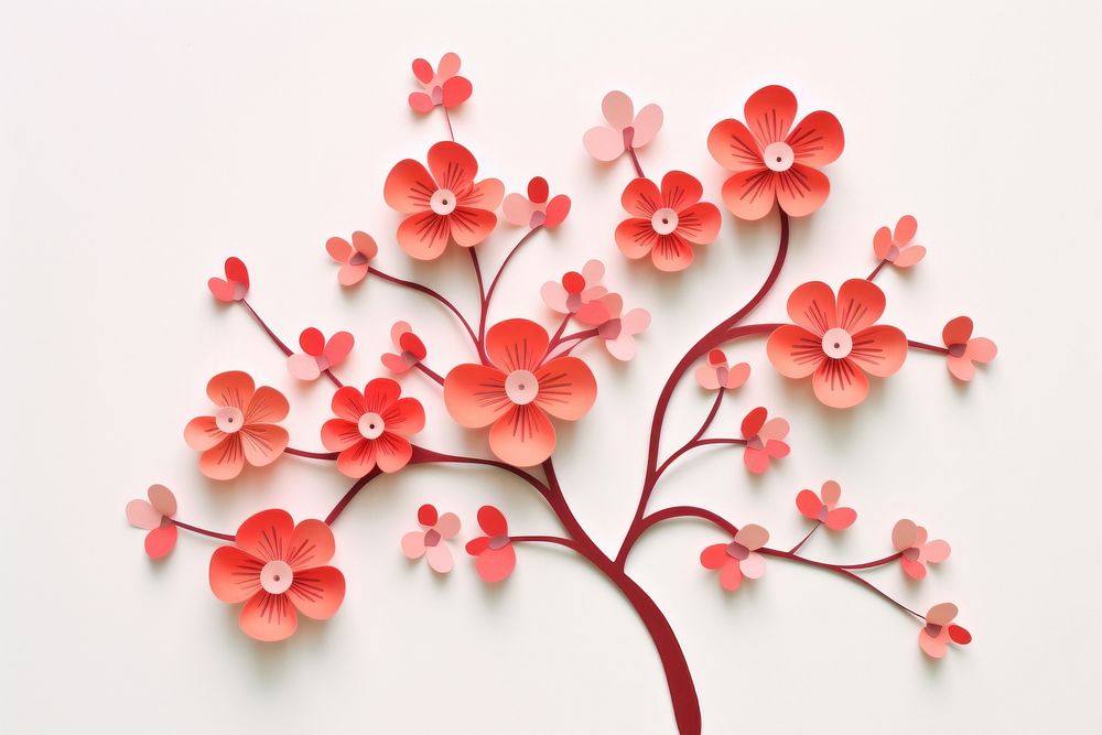 Art pattern blossom flower.