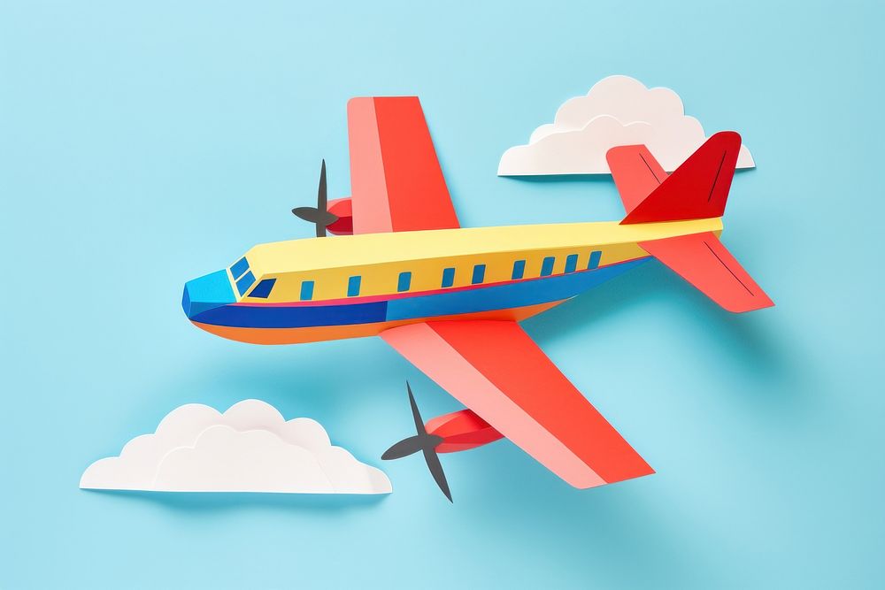 Illustration of a air plane aircraft airplane airliner.
