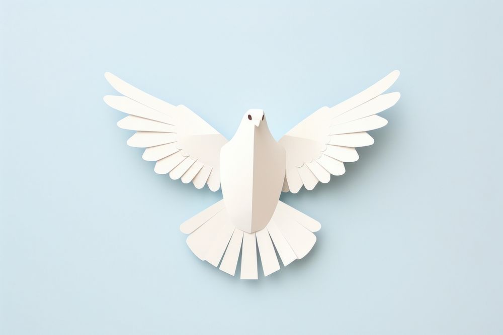 Dove bird art representation.