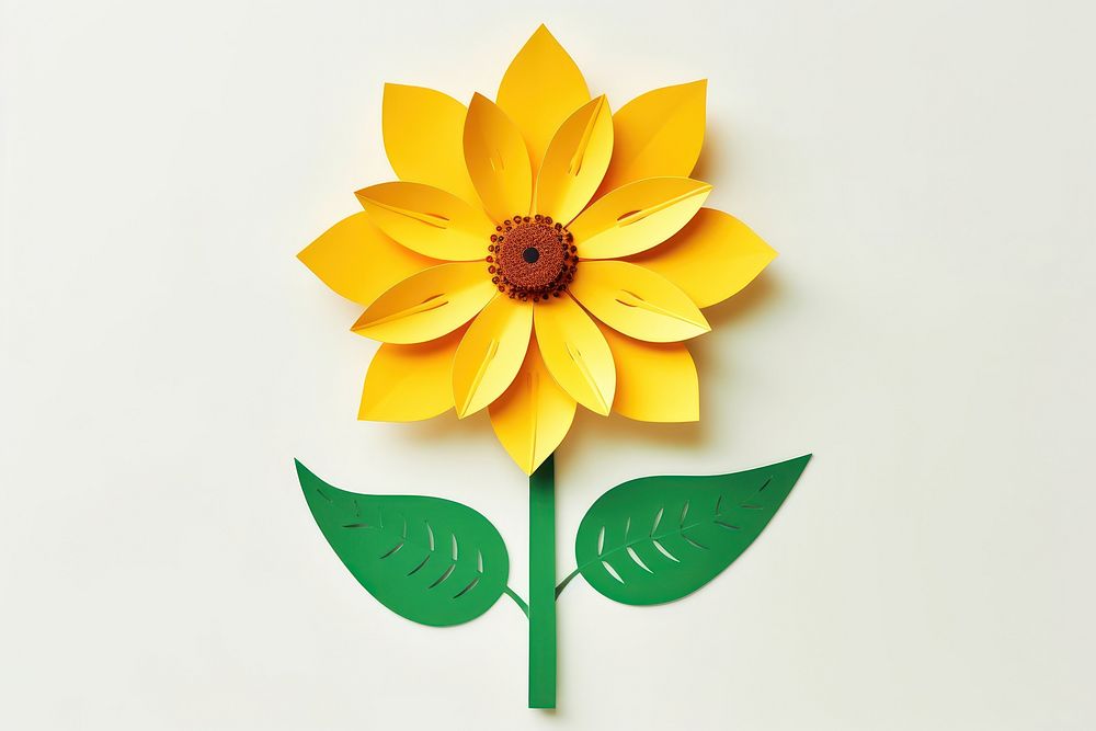 Sunflower art petal plant.