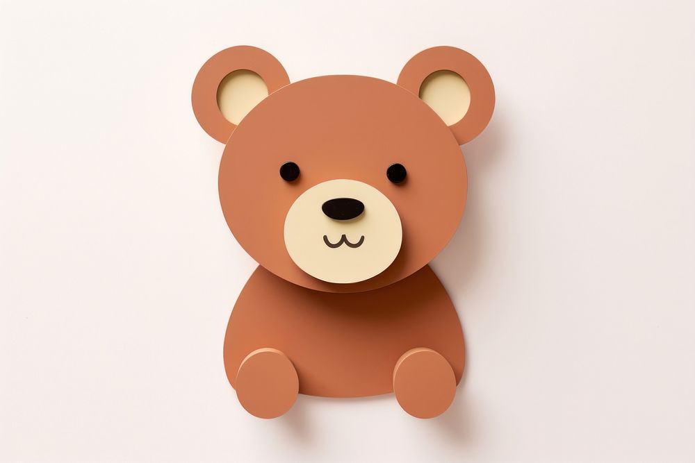Teddy bear cute toy anthropomorphic.