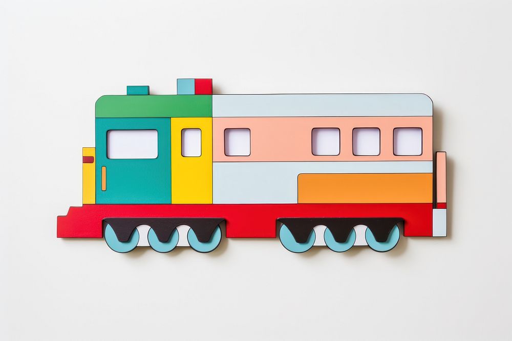 Train vehicle craft toy.