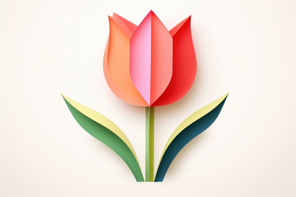 Tulip tulip art flower.
