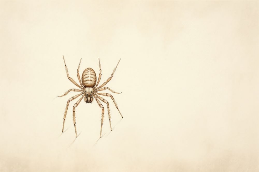 Spider arachnid drawing animal.