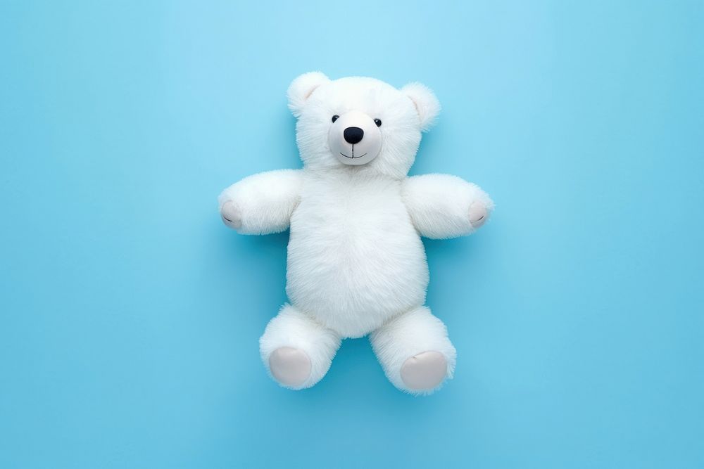 Bear doll plush toy representation.