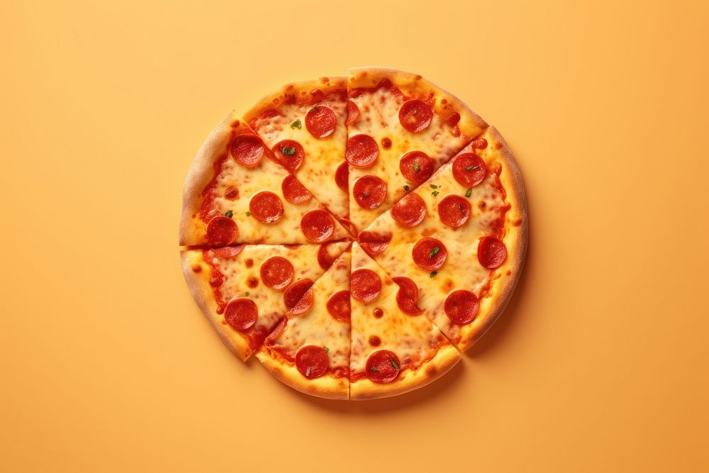 Piece of pizza food pepperoni freshness.