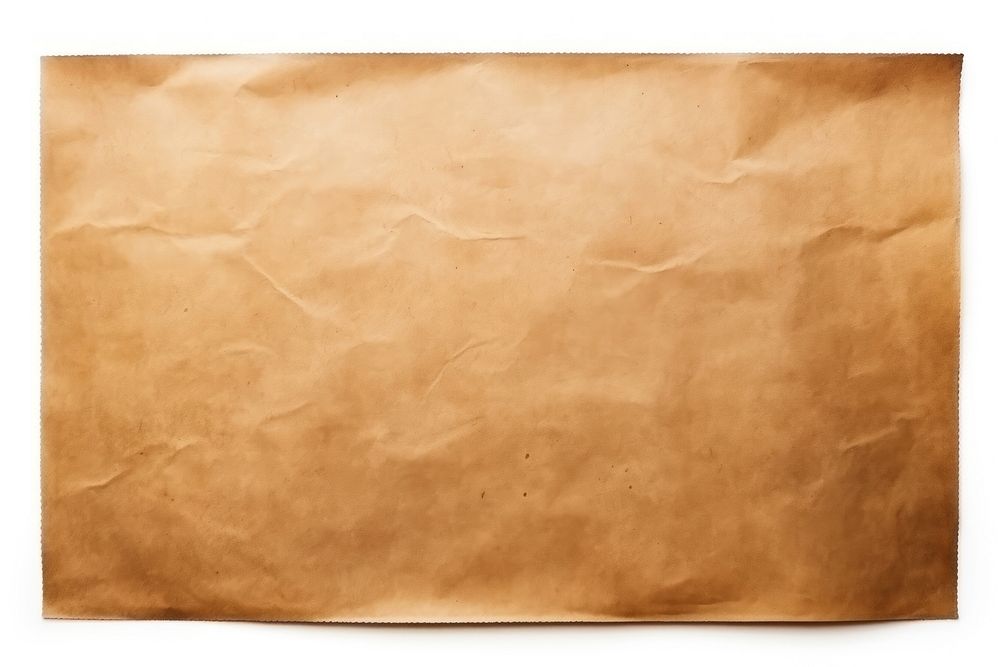 Brown paper backgrounds white background simplicity.
