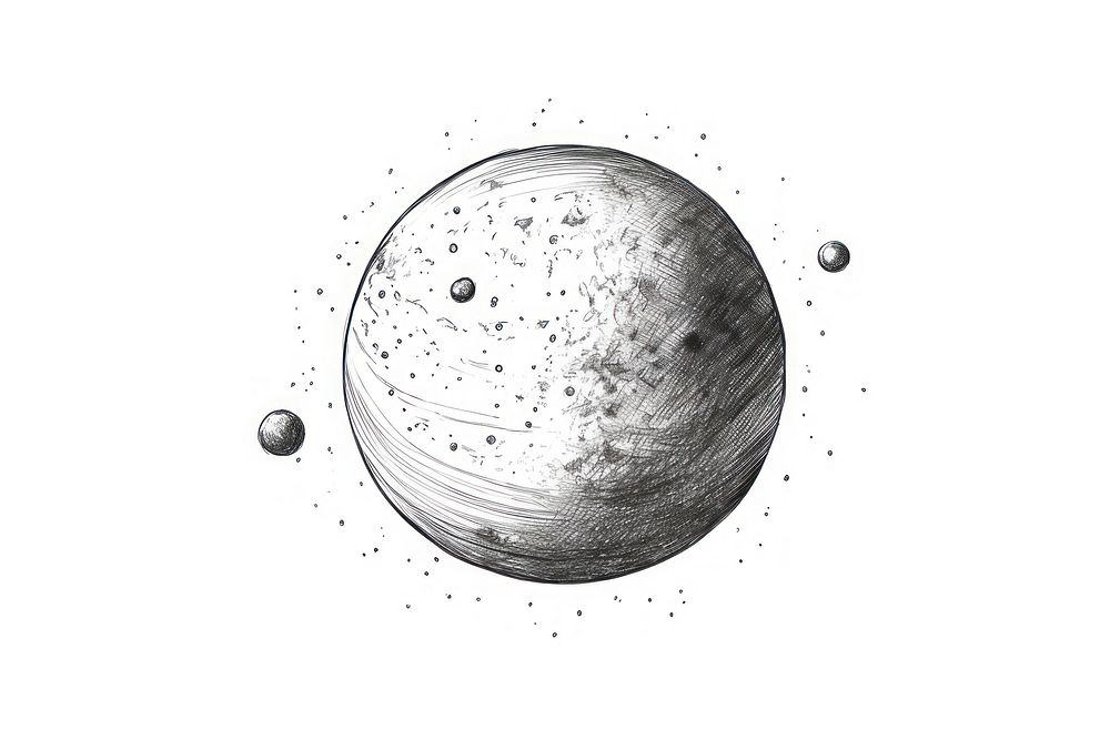 Planet drawing astronomy sphere.